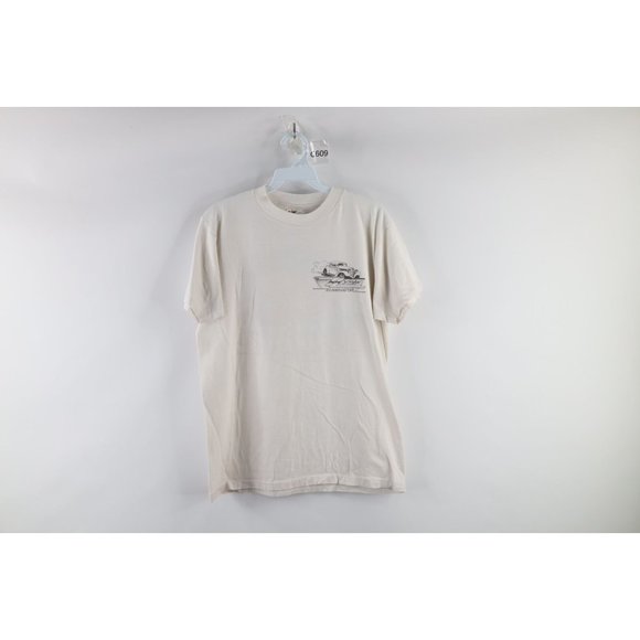 Vintage 80s Large ZZTop Eliminator Schlitz Rocks America Band Tour T-Shirt USA